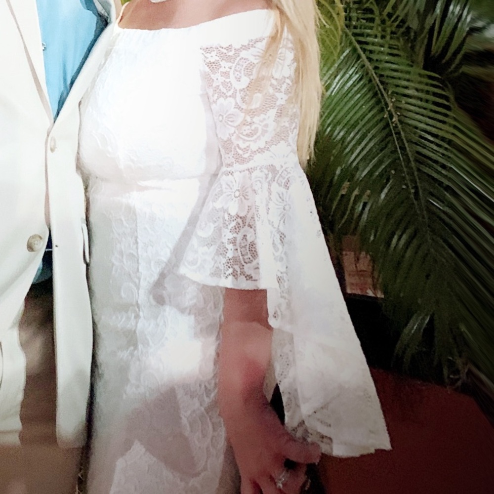 Super comfortable wedding dress